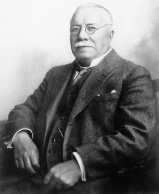 Portræt af K. Rørdam