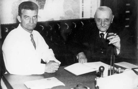 Billede af Hilmar Ødum og Victor Madsen