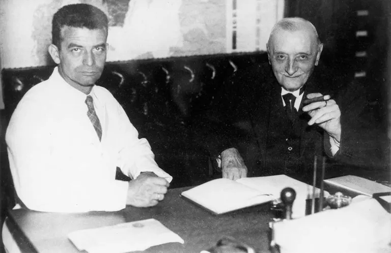 Billede af Hilmar Ødum og Victor Madsen