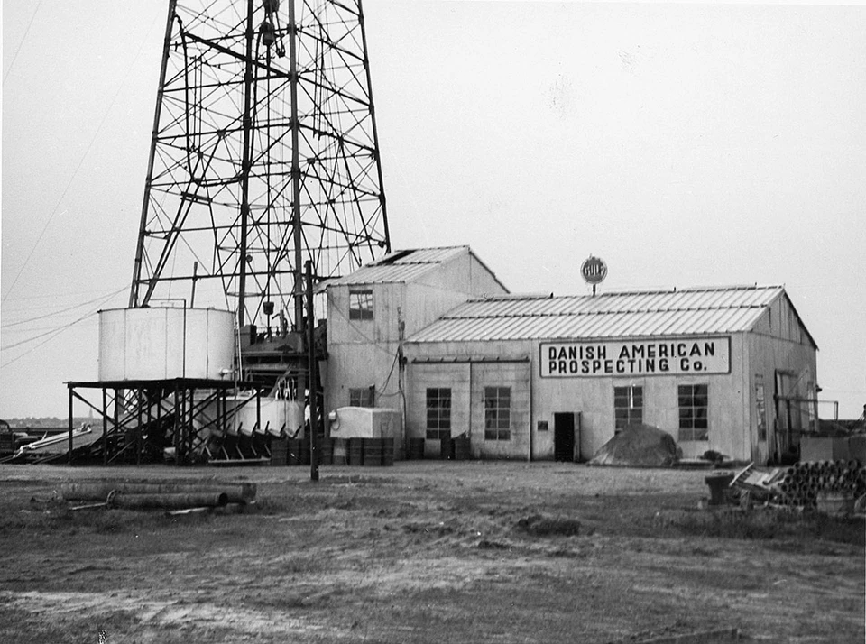 Boretårn, Tønder i 1952