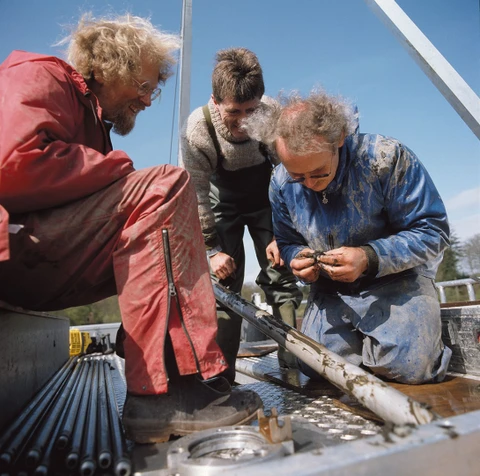 Geologer på arbejde