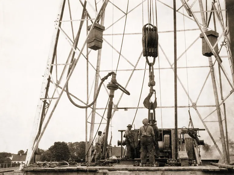 Boringen ved Harte, 1936