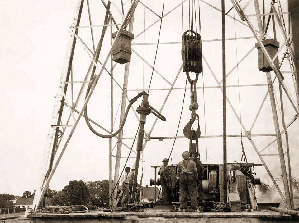 Boringen ved Harte, 1936