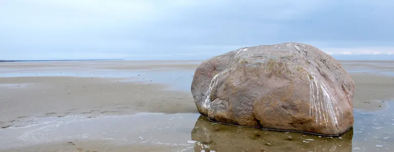 I Øgelstenen på sandvaden syd for Læsø ses tre aflange fordybninger. Mærkerne skulle ifølge en lokal læsøbo være ophavet til navnet, der oprindelig var Uglesten, fordi mærkerne skulle være kommet fra en ugle, der har siddet på den ensomme sten. I dag kaldes stenen ind i mellem Øglestenen, hvilket drejer fantasien i en helt anden retning. Historien er således et eksempel på, hvordan sagn og navne udvikler og ændrer sig hele tiden.