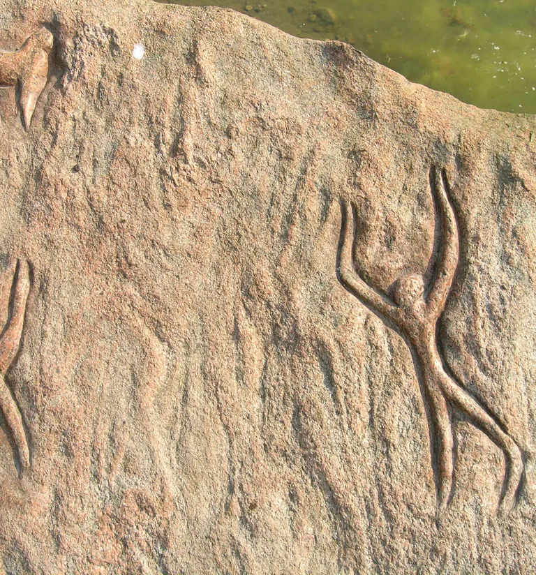 Indhugget figur i Stemningen