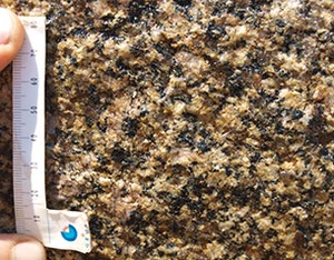 Æggehønen består af Vanggranit