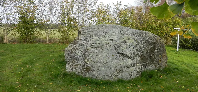 Lundestenen findes på Lolland