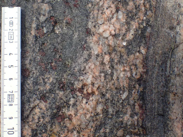 Lommestenen er flot stribet, eller folieret som det også hedder.