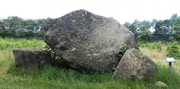 Hamborggårdstenen ligger ved Hærvejen
