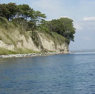 Omø set fra Skovbanke