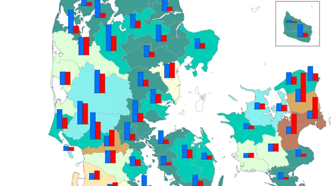 DK kort over drikkevandsressourcer