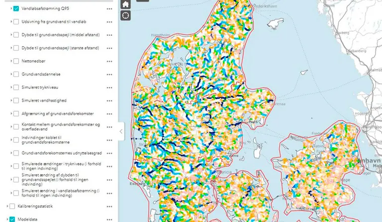  DK-model 2019: Modeldata og resultater