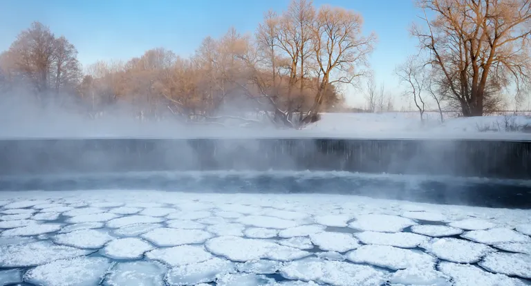 vand og is som damper