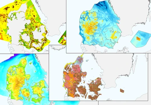 Maps of Denmark