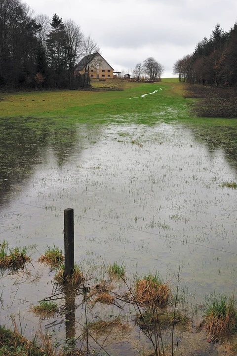 Heftig regn