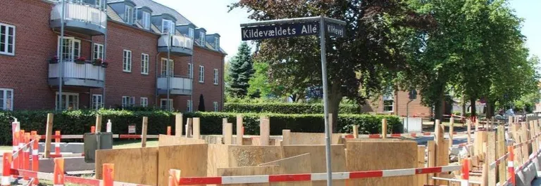 Bannerfoto - byggearbejde