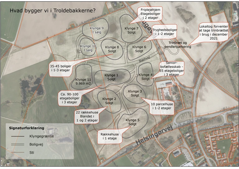 oversigt over hvad der bygges i troldebakkerne