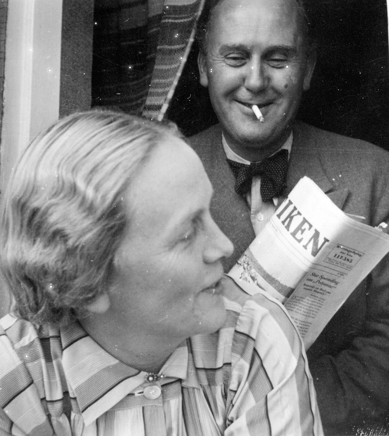 Marie og Victor, ca. 1950