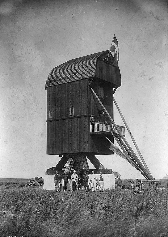 Unnerup Mølle, ca. 1920.