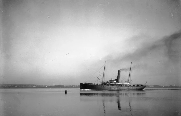 S/S Cimbria, ca. 1911-1933. Foto: Aalborg Stadsarkiv, fotograf H. Tønnies.