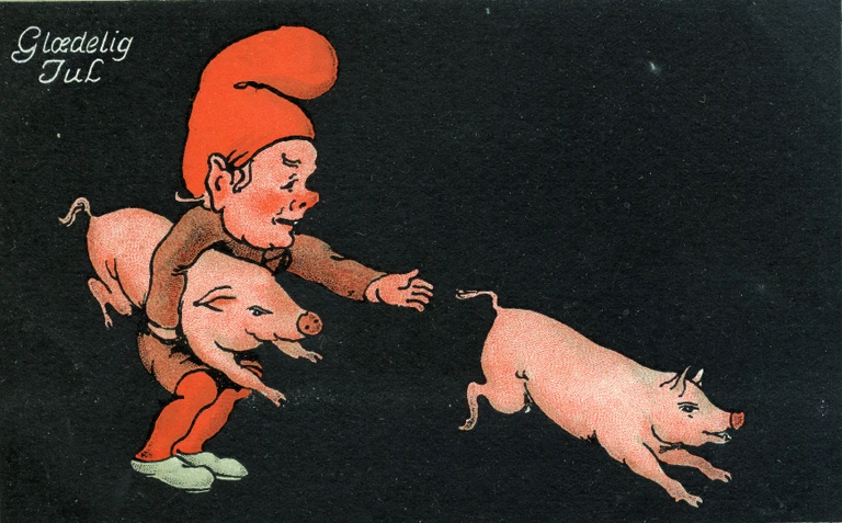 Julekort, ca. 1930’erne