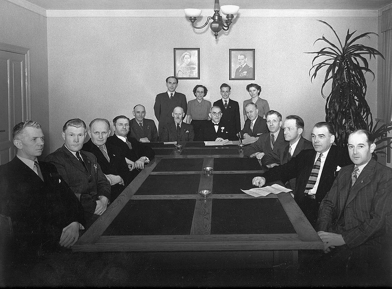 Græsted - Mårum Sogneråd 1/4 1950 - 31/3 1954