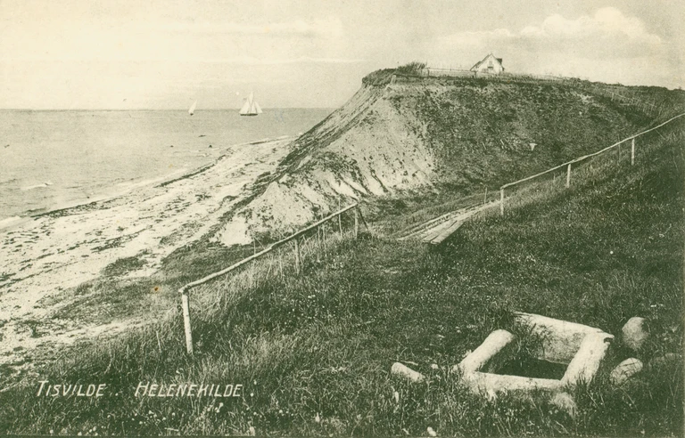 Sankt Helene Kilde og Grav, ca. 1900