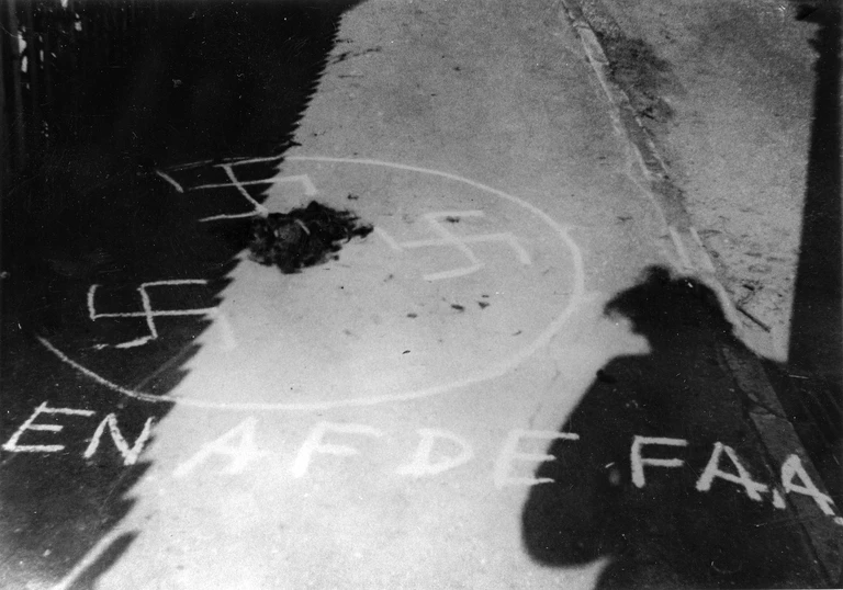 Afklippet hår fra en ”Tyskerpige” i Gilleleje.