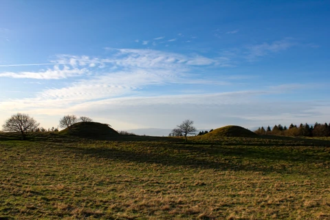Gravhøje i Naturpark Tolne
