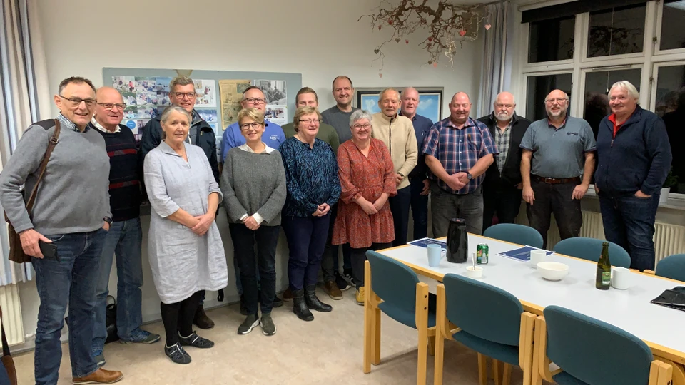 Billedet viser Landsbyforum på besøg i Lønstrup