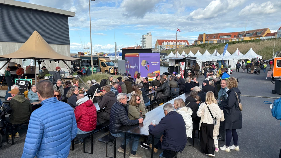 Billede fra Marina Cantina streetfood under Naturmødet 2025
