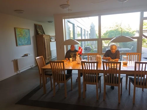 Spiseplads ved fællesområde