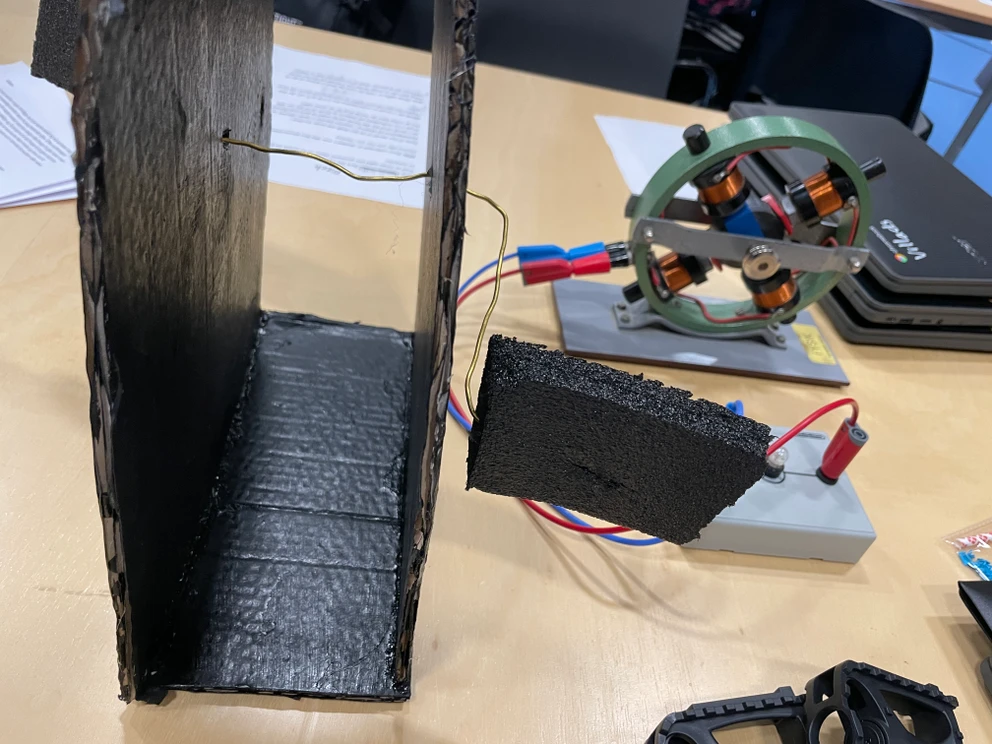 Strømcyklen - her kan du generere strøm ved at træde i pedalerne.