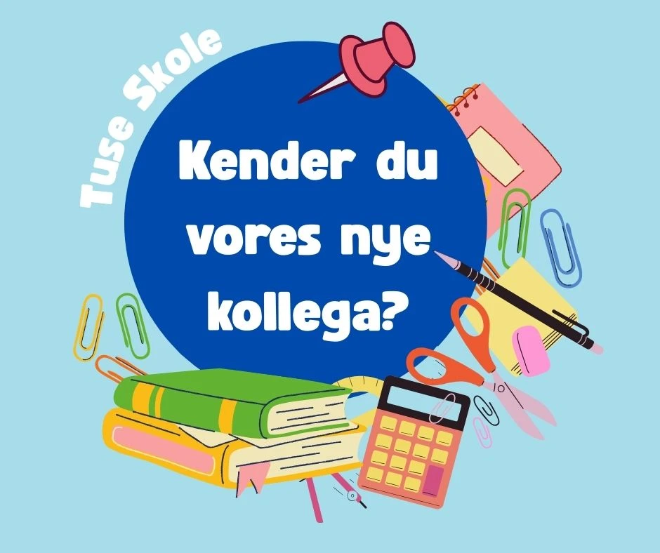Kender du vores nye kollega?