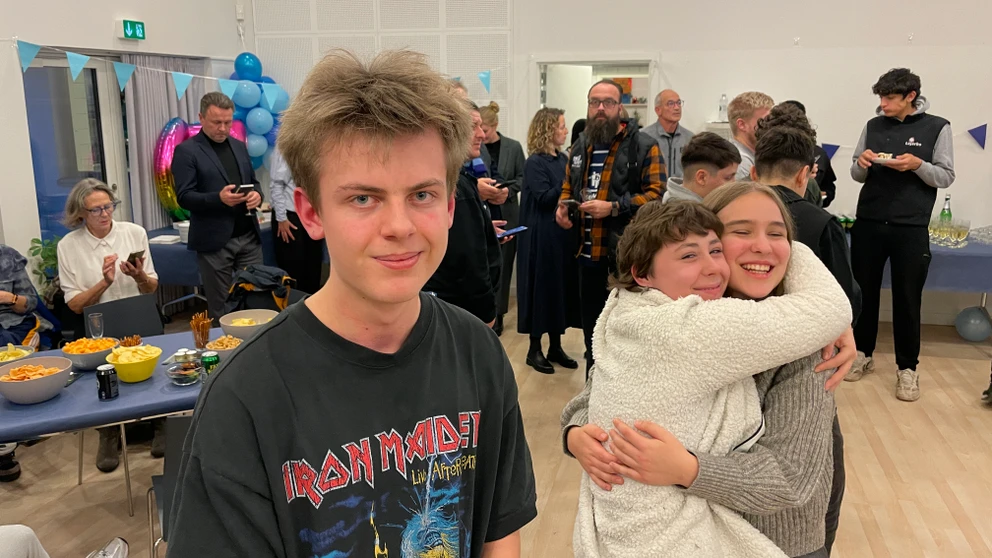 Rasmus Jens Nielsen arbejder som fritidsjobber på Plejecenter Kastaniely i Svinninge.