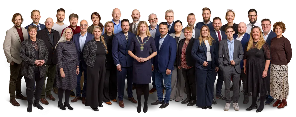 Kommunalbestyrelsens 31 medlemmer for valgperioden 2026-2029