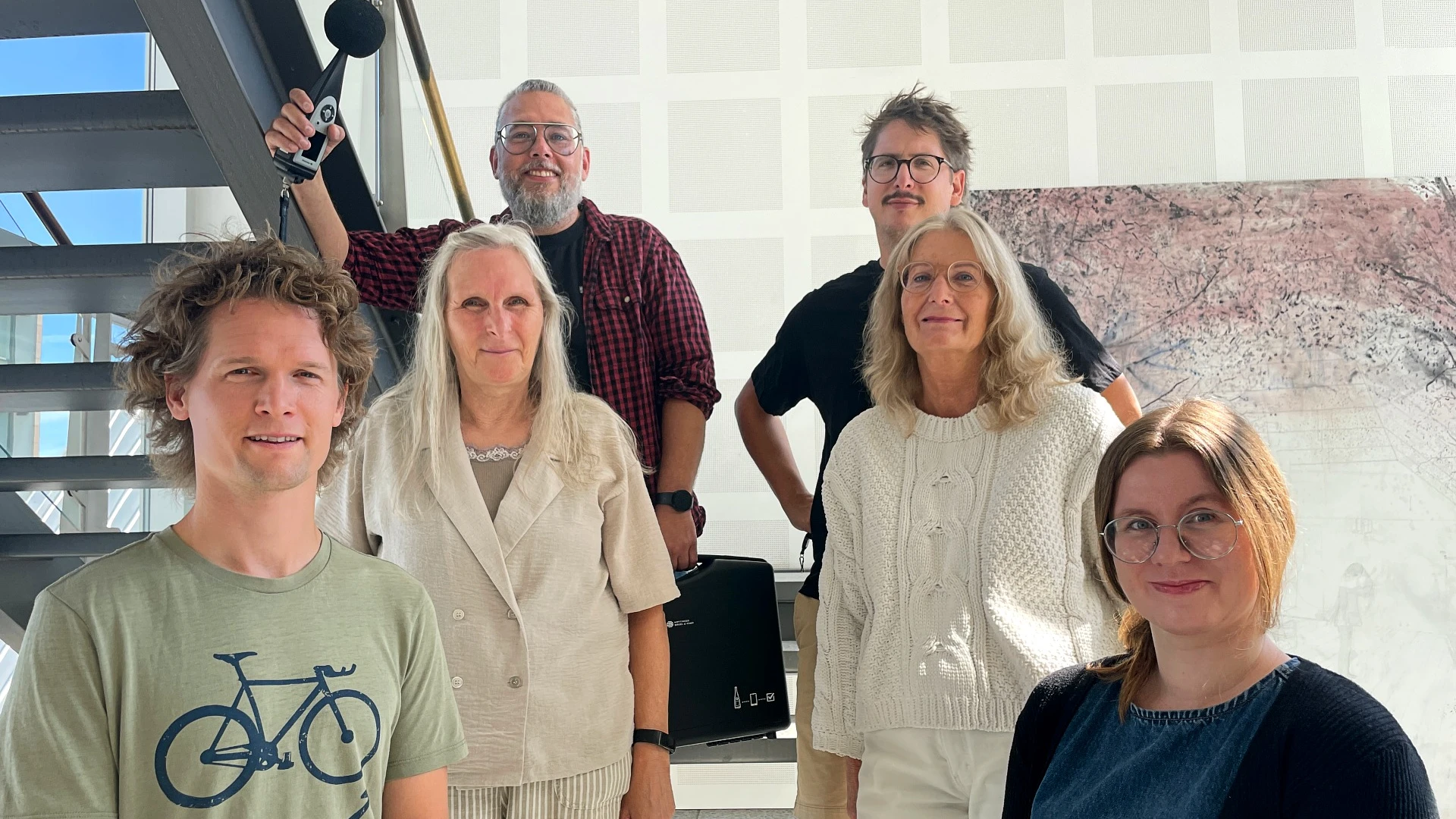 Virksomhedsteamet. Fra venstre: Peter Rosborg Rambuch, Julie Kure, Martin Damgaard Lehmann, Marco Lund, Karen Elise Christensen og Sussie Møldum.