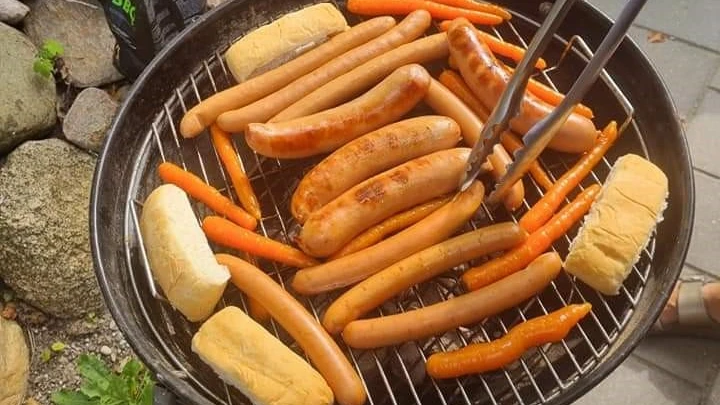 Grillhygge ved de skæve bolger