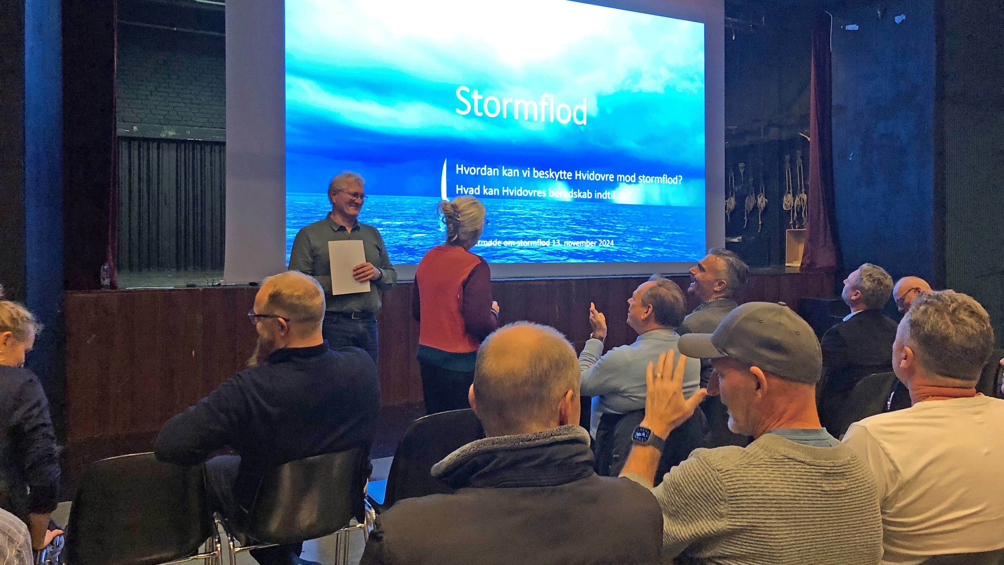 Fra borgermødet om stormflodssikring