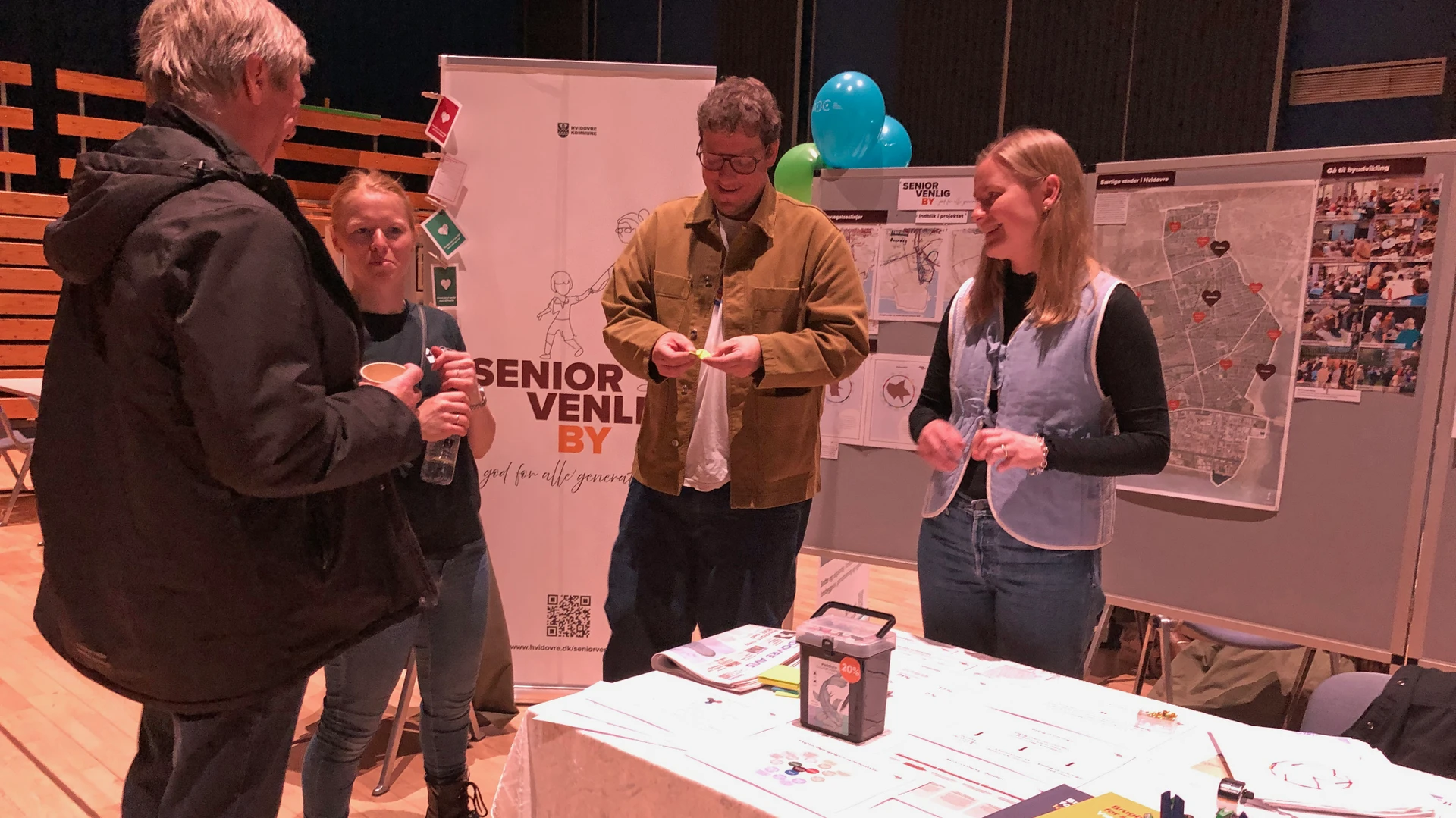 Seniorvenlig Bys udstilling på Seniormessen den 15. november 2024