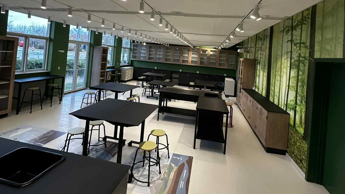 Ombygget natur/teknik-lokale på Avedøre Skole