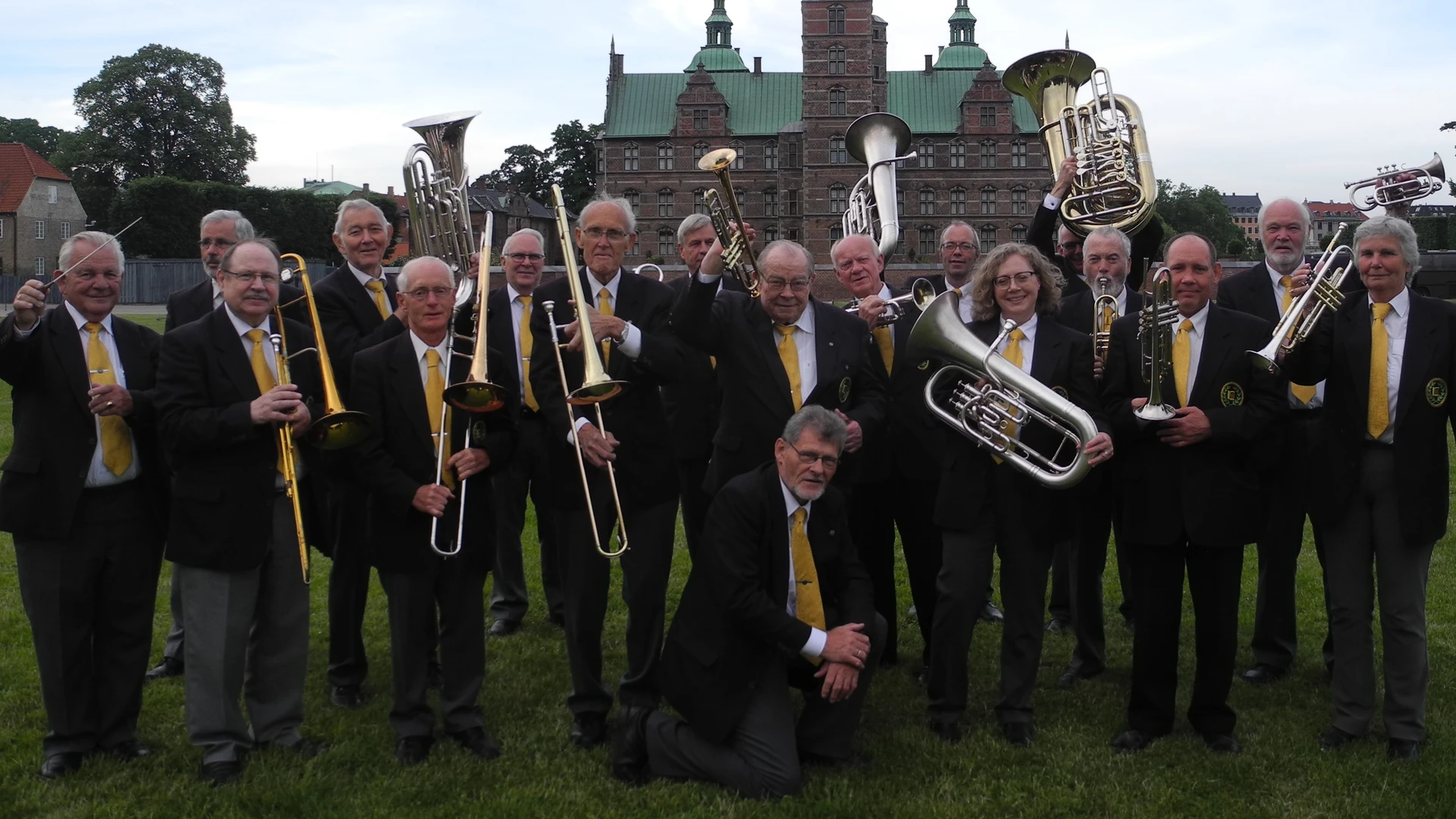 Trut Brass Band, som spiller til Seniordagen på Hvidovre Torv