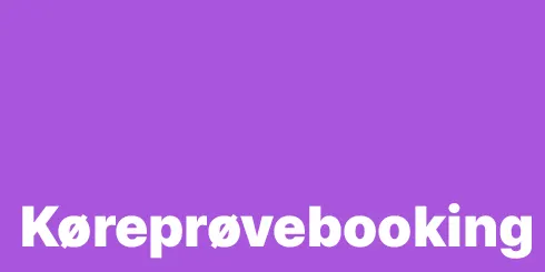 Køreprøvebooking