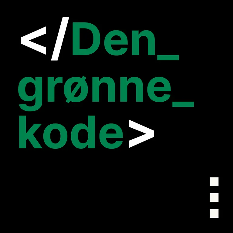 Podcast Logo - Den grønne kode