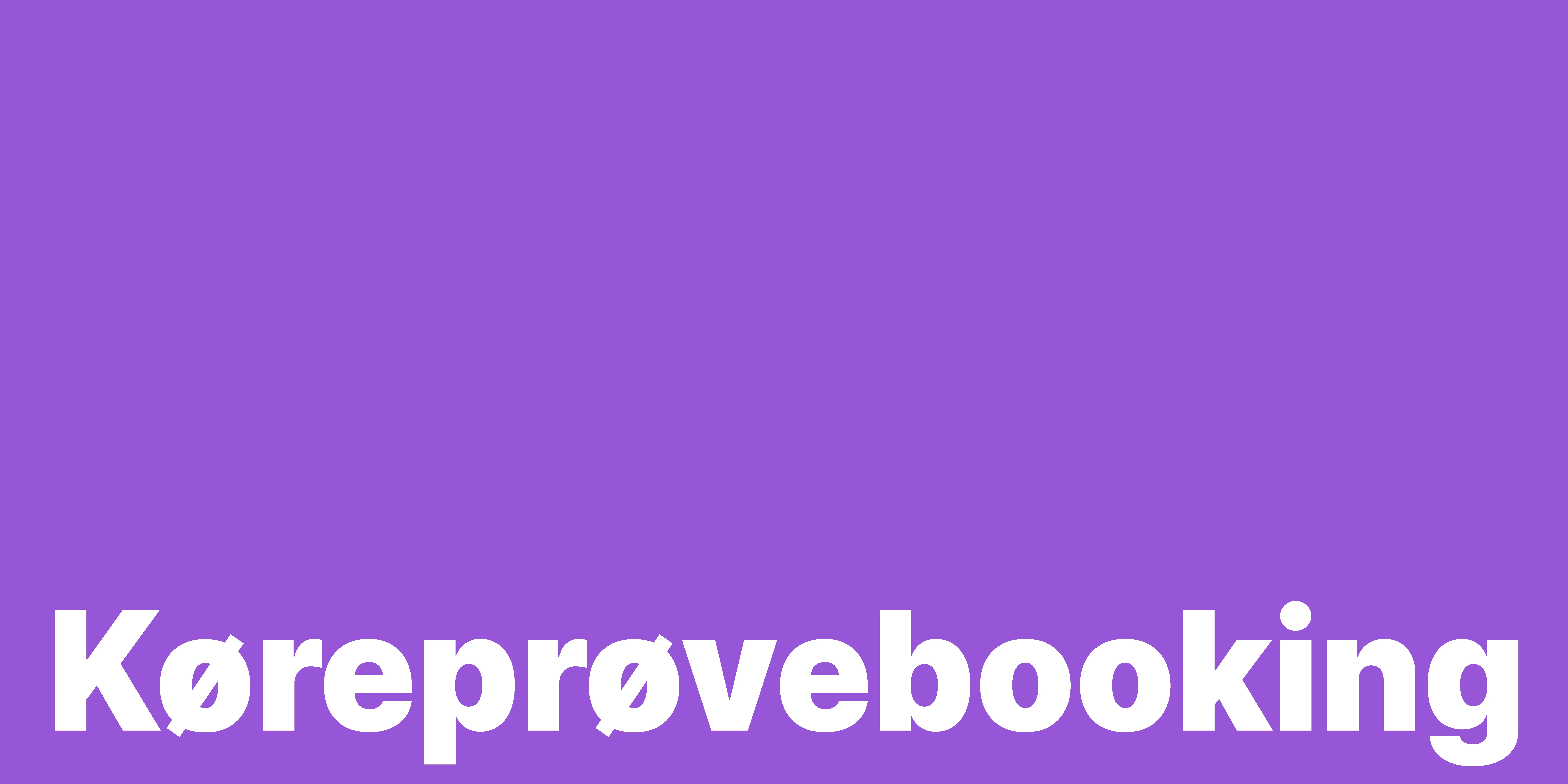 Køreprøvebooking