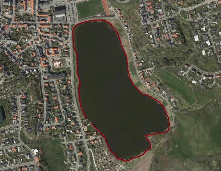 Lemvig Sø luftfoto