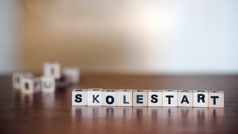 klodser med bogstaver