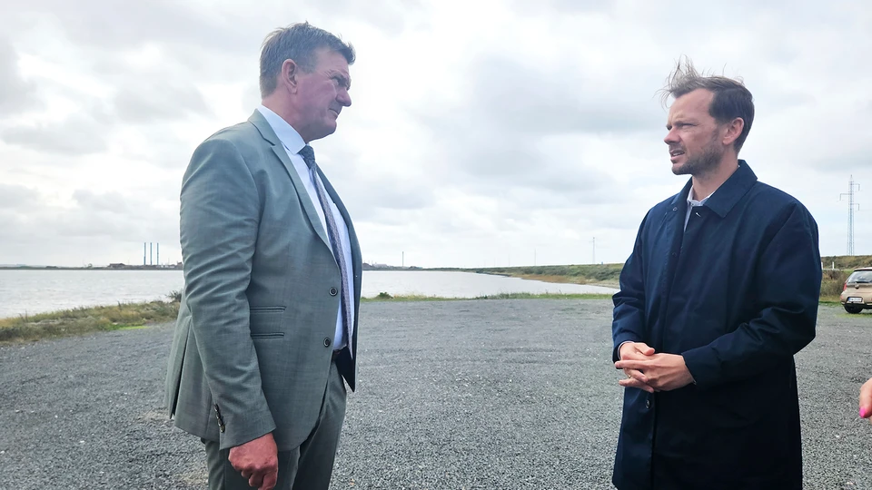 Jens Lønberg og Peter Hummelgaard
