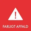 Piktogram for farligt affald
