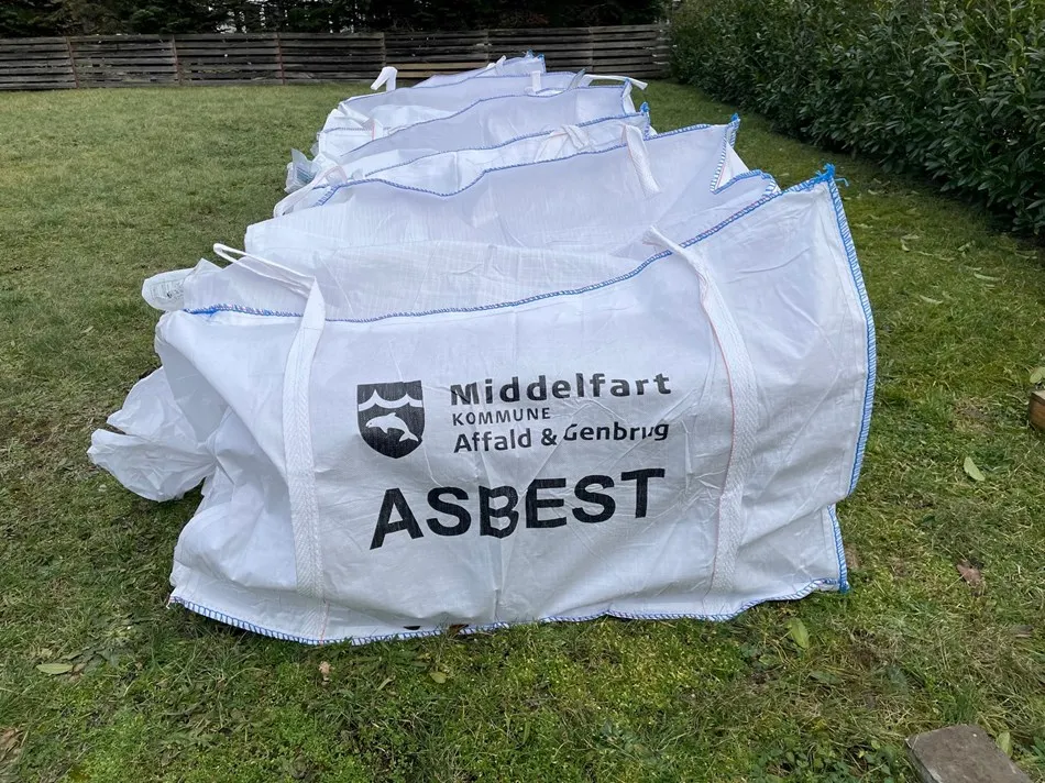 Bigbag til asbestaffald